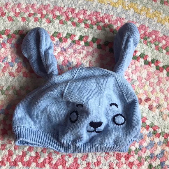 🧸Janie and Jackie Baby Boy Blue Hat - Picture 3 of 7